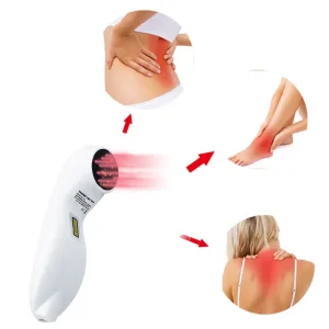 Suyzeko 650nm 808nm Body Pain Relief Handheld Low Level Laser Therapy Device