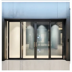 Excellent Sealed Glass Aluminium Sliding Door with Stainless Steel Mesh