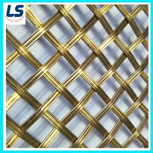 Aluminum /Stainless Steel /Brass Material Decorative Wire Mesh