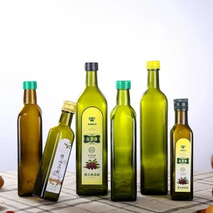 Square Glass Bottle