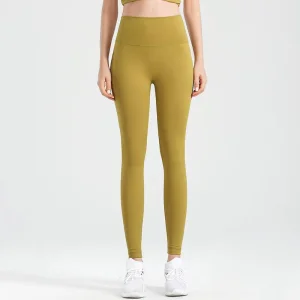 2024 Unembarrassed Line Breathable Quick Dry Slimming Fitness Gym Pants Solid Print Yoga Set Plus Size OEM Supply