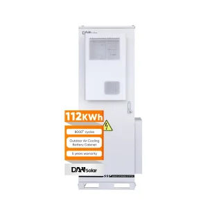 Gabinete Solar Dah con 50kw 100kw Inversor 241kwh Sistema de Almacenamiento de Energía Solar con Refrigeración por Aire Todo en Uno para Uso Comercial e Industrial