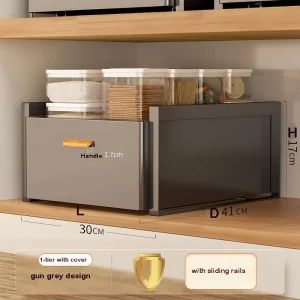 Premium Slide-out Kitchen Cabinet Organizer for Efficient Storage