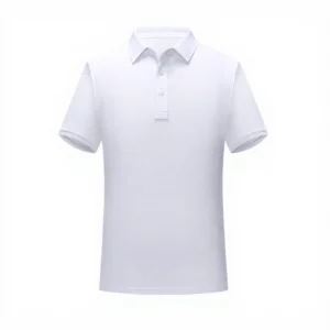 Custom 50S Satin Pique Mens Polo Shirt