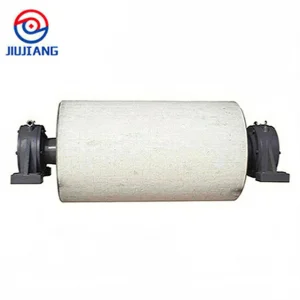 Wear Resistant Cold Bonded Ceramic Lagging Pulley for Steel Plants