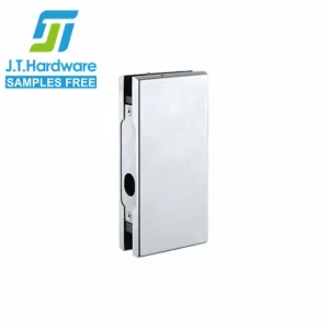 Heavy Duty Stainless Steel Frameless Glass Door Patch Fitting Cylinder Latch Fat Center Lock Keeper