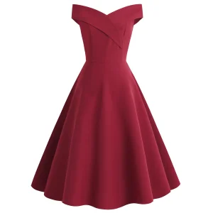 Vestidos de cóctel de la nueva mujer S Retro