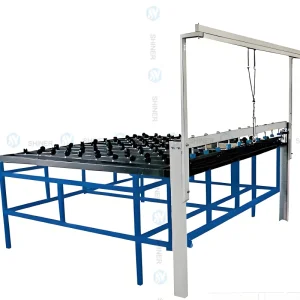 Nisen Rd-300 Hot Sale Insulating Glass Hot Melt Machine Glass Machine Sealant Spreading Gluing Machine Hollow Glass Processing