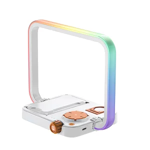 Smart 3-in-1 Desk Lamp with Wireless Charging and Mood Light