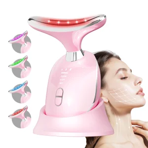 New 4 In 1 Neck And Face Massager Portable Facial Massager Face Massager For Skin Tightening And Face Lifting Device