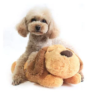 Plush Toy Pet Anxiety Relief Calming Aid Behavioral Training Comfort Toys for Puppy Dogs