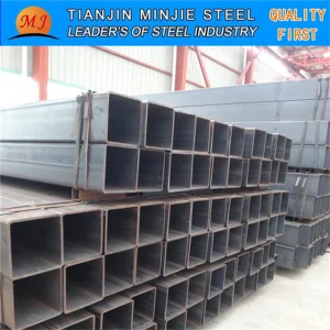 China Black Steel Tube Hollow Section Q195