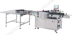 Automatic Honey Glass Bottle Label Applicator Jars Round Bottles Sticker Labeling Machine