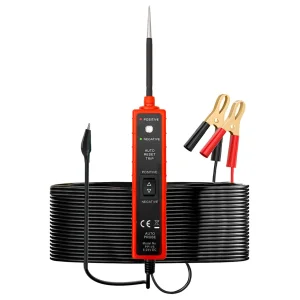Range DC 6V~DC 24V Automotive Car Auto Voltage Tester Pen Electrical Circuit Breaker Finder with 4.8m/16ft Test Leads