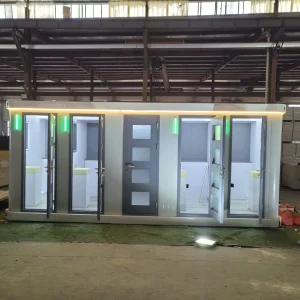 Prefab Fast Assemble Sandwich Panel Container House Mobile Modular Home for Office Building Tourist Camp Vacation Rental Modern