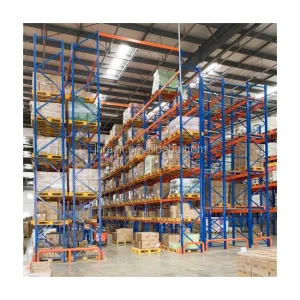 Non-Standard Customized Heavy Duty Metal Shelf Wire Racks Storages Warehouse Pallet Shelving System Push Back Rack for Sale