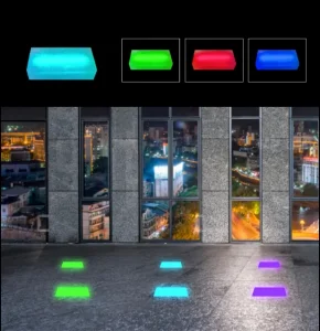 IP67 Waterproof LED In-Ground Brick Lights for Garden Pathway &amp; Driveway Outdoor Landscape Lighting