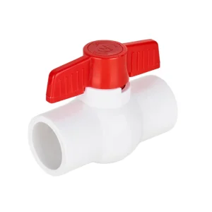 China 1'' PVC Round Compact Ball Valve