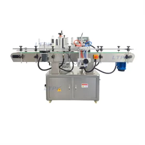 Automatic Double Sides Adhesive Sticker Can Round Bottle Etiquetadora Labeling Machine
