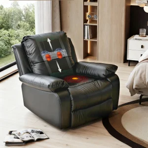 Modern Leather Electric Recliner Sofa Chair
