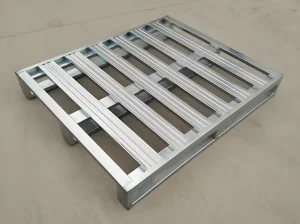 Galvanized Steel Storage Pallet for Warehouse Turnover