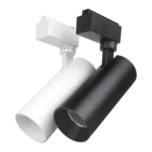 Black White COB Track Light Seattle Layout