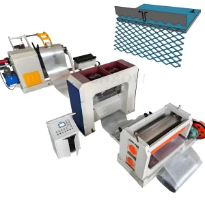 Smart-Servo Reliable-Performance Steel Plate Sheet Security Fence Steel Mesh Making Machine Steel Mesh Expander for Engineering Projects for Construction Supply