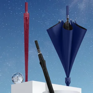 8k Anti Drip Golf Umbrella with Plastic Sleeve