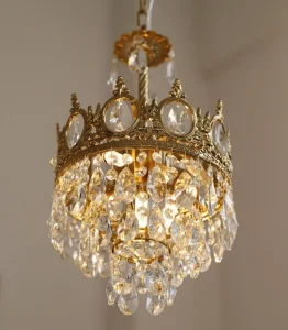 Modern Indoor Dinner Table Center Decorative Light Crystal Chandelier Villa Hotel Restaurant House Use Chandelier Lighting