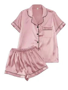 Women's Cute Comfortable Stain Pajamas Set