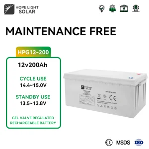 Solar Battery Gel 12V