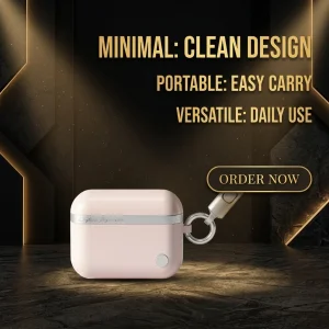 10000mAh Power Bank Detachable USB C Cable Phone Lanyard Style LED Display for Travel Emergency Charging