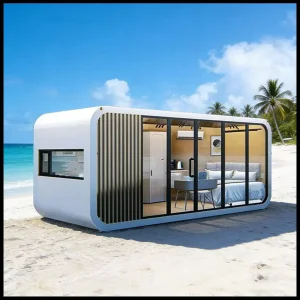 Hybrid Structure Apple Barn with Steel Frame Aluminum Cladding