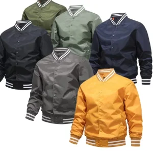 Plus Size Custom Logo Bomber Jackets