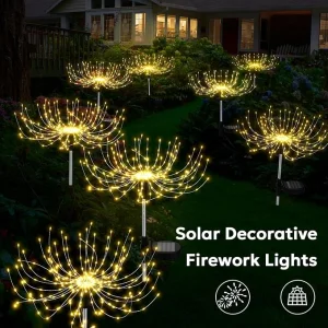 Solar Firework Light