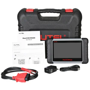 Autel MaxiCOM MK808 OBD2 Automotive Scanner with Oil Reset, EPB, BMS, SAS, DPF,TPMS,IMMO (MD802+MaxiCheck Pro) Better Than EU908