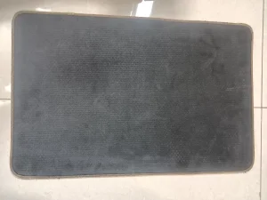Two-tone Velvet doormat