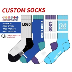 Meias de Basquete Masculinas Personalizadas