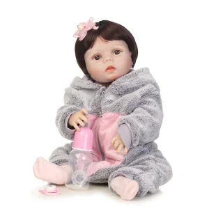 Boneca Reborn Vinyi de Silicone para Crianças Fabricada na China por Fabricante de Brinquedos de Plástico
