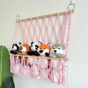 Macrame Toy Hammock