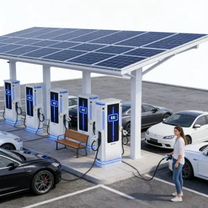 MID Certified Smart Approved CCS2 Three Phase Public EV Charger DC Fast Station Germany Ocpp