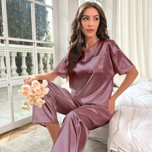 LuxeRoll Womens Summer Pajama Set