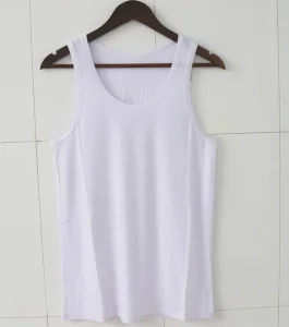 Plus Size Men's Tank Tops Soft Cotton Vest Blank Graphic Sleeveless Sport T-Shirts