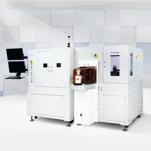 High-Precision Green and UV Laser Marking System for Semiconductor Wafers