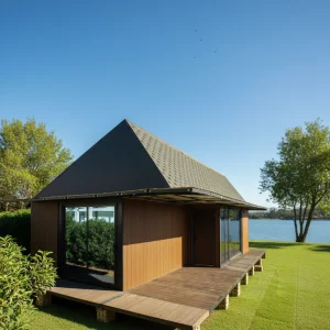 Luxury Portable Prefabricated Villa Kitchen Bathroom