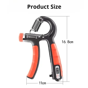 High-Strength Alloy Spring Hand Grip Workout - Smart Counting for Optimal Training