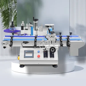 Efficient Labeling System for Round Bottles and Containers