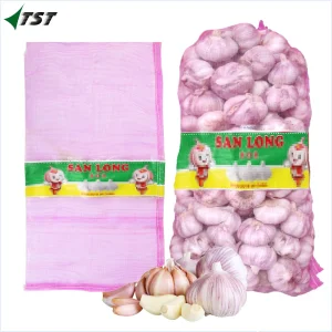 Saco de Malha de Plástico para Alho/Saco de Alho/Sacos de Alho de Malha