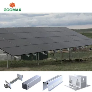 Goomax Lightweight Ground Mount Solar Panels Bracket for Easy Handling