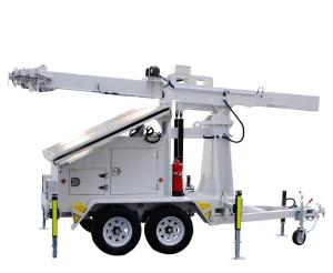 Industrial MPPT Solar Panels Trailer
